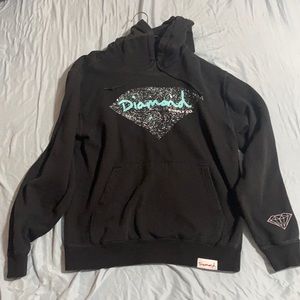 Diamond Hooded Sweatshirt